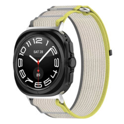 Curea Samsung Galaxy Watch Ultra 47mm Techsuit, galben, W054