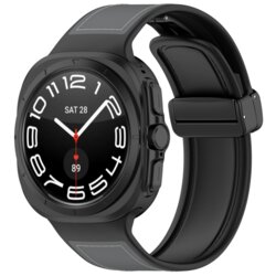 Curea Samsung Galaxy Watch Ultra 47mm Techsuit, gri, W056