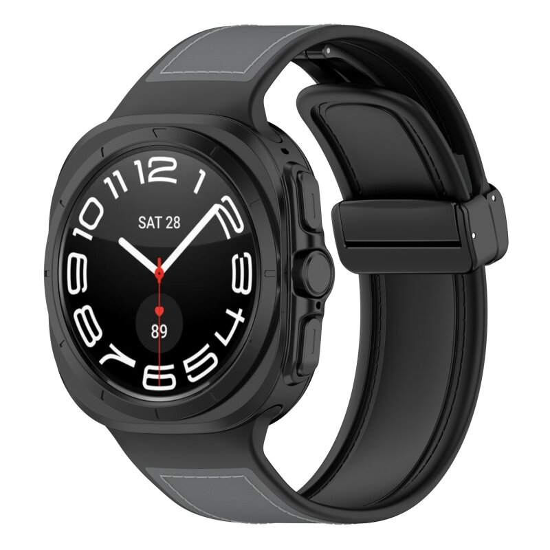 Curea Samsung Galaxy Watch Ultra 47mm Techsuit, gri, W056