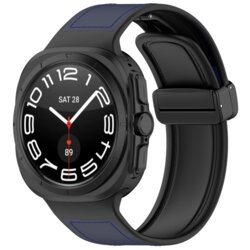 Curea Samsung Galaxy Watch Ultra 47mm Techsuit, bleumarin, W056