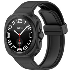 Curea Samsung Galaxy Watch Ultra 47mm Techsuit, negru, W056