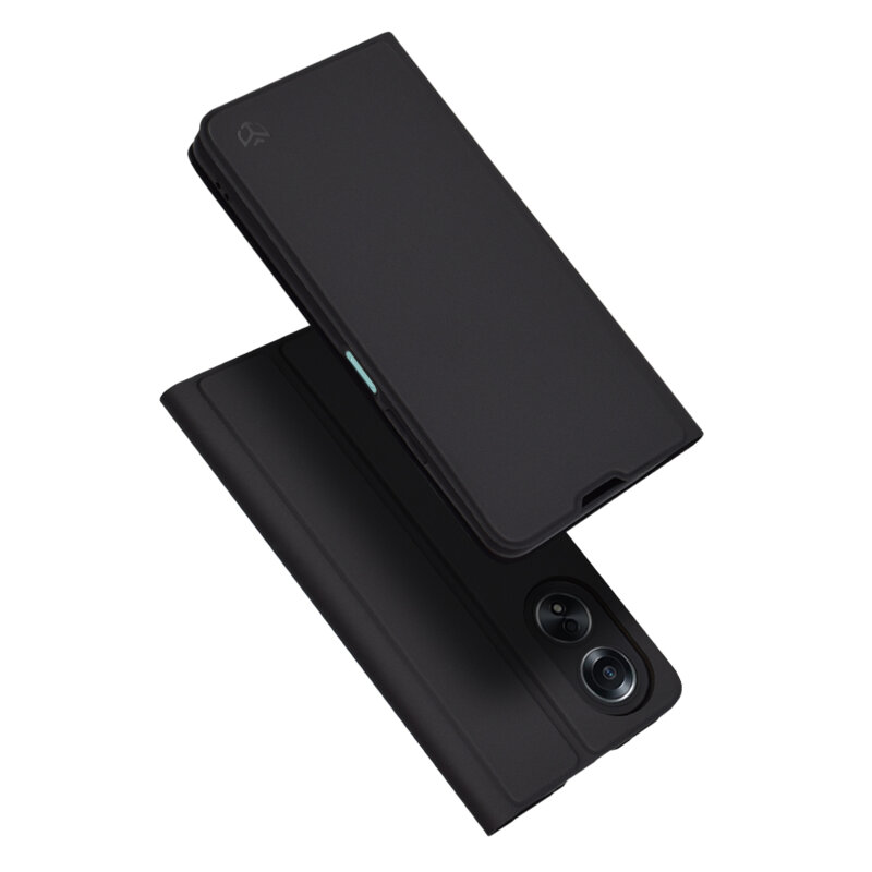 Husa Oppo A58 4G Techsuit Magskin Book, negru
