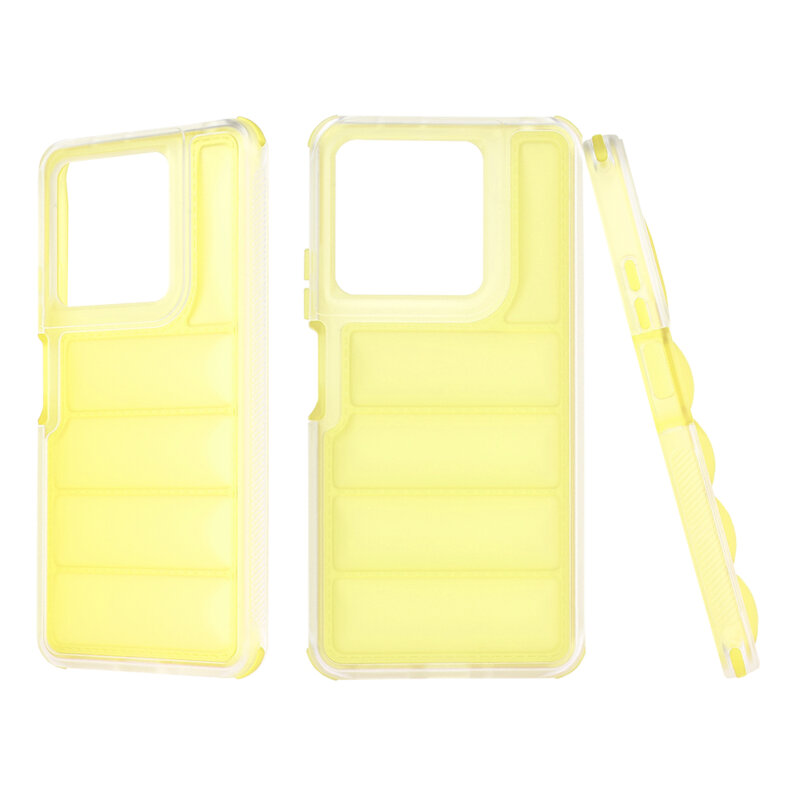 Husa Xiaomi Redmi Note 13 5G Techsuit Wave Shield, galben