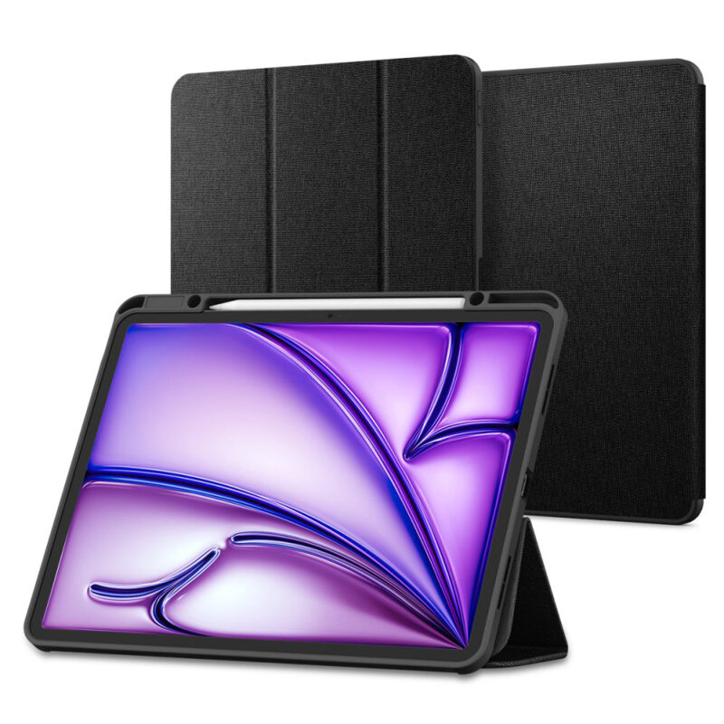 Husa iPad Air 13 (2024) Spigen Urban Fit, negru