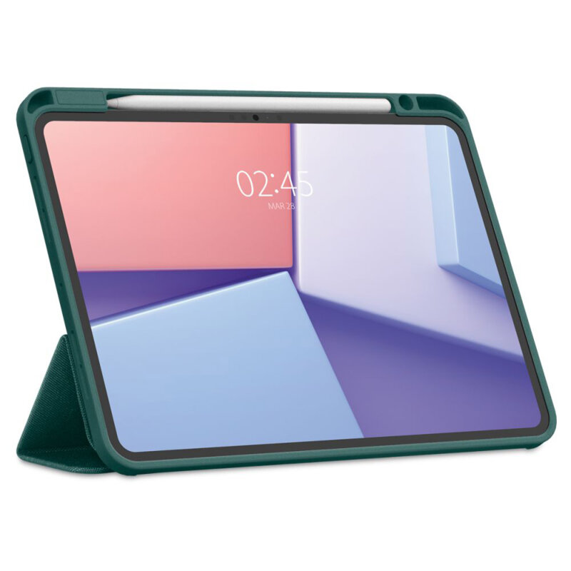 Husa iPad Pro 11 (2024) Spigen Urban Fit, verde
