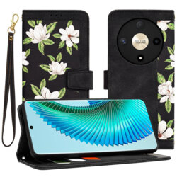 Husa personalizata fete Honor Magic6 Lite Techsuit FlipCraft, negru
