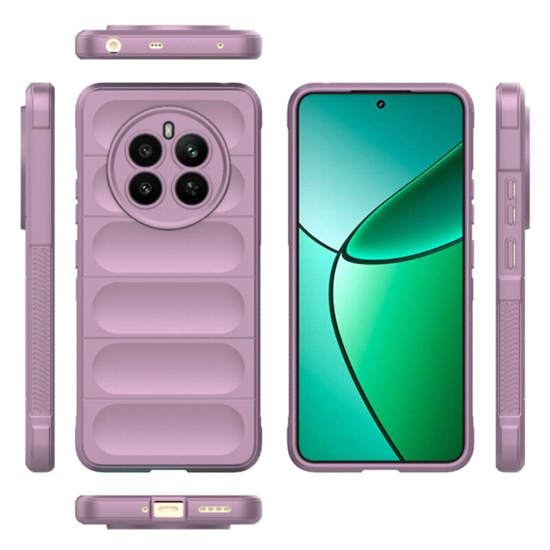 Husa Realme 12 4G Techsuit Magic Shield, mov
