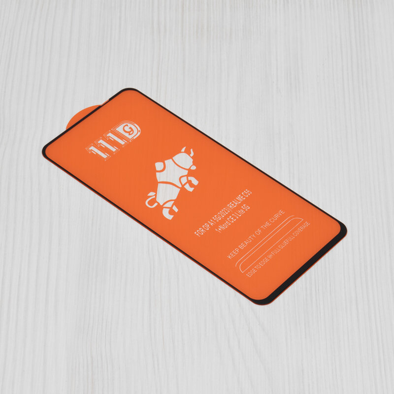 Folie sticla Realme 12 4G Techsuit 111D Full Glue Full Cover, negru