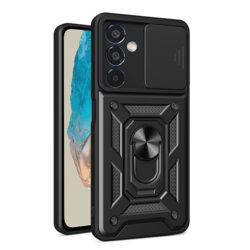 Husa Samsung Galaxy M35 protectie camera Techsuit CamShield Series, negru