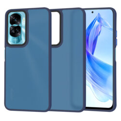 Husa Honor 90 Lite Techsuit HaloFrost Series, bleumarin