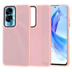 Husa Honor 90 Lite Techsuit HaloFrost Series, roz