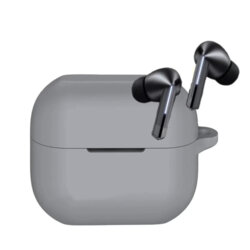 Husa Samsung Galaxy Buds 3 Pro Techsuit Silicone Case, gri