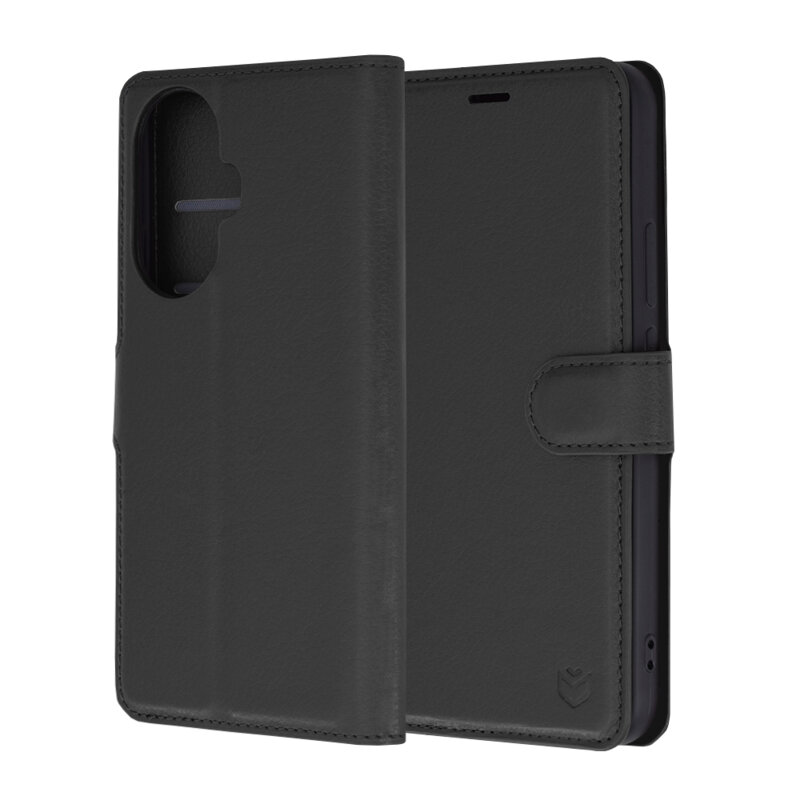 Husa Huawei nova 11 Techsuit Leather Folio, negru