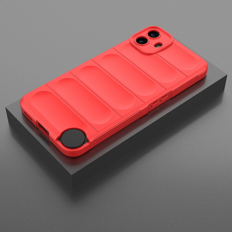 Husa Nothing CMF Phone 1 Techsuit Magic Shield, rosu