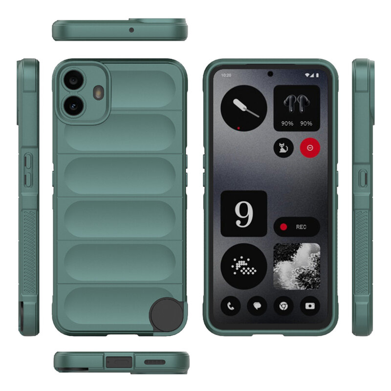 Husa Nothing CMF Phone 1 Techsuit Magic Shield, verde
