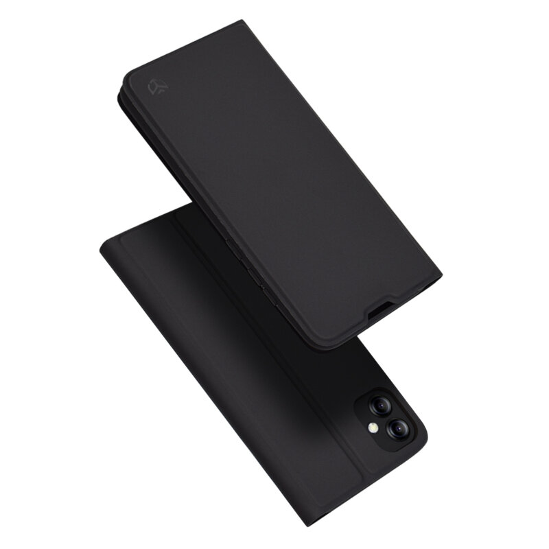 Husa Samsung Galaxy A04e Techsuit Magskin Book, negru