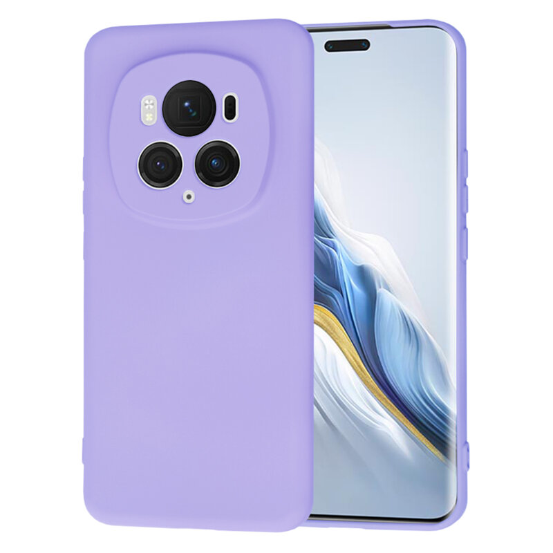Husa silicon Honor Magic6 Pro Techsuit SoftFlex, violet