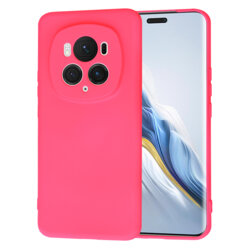 Husa silicon Honor Magic6 Pro Techsuit SoftFlex, fucsia