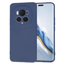 Husa silicon Honor Magic6 Pro Techsuit SoftFlex, bleumarin