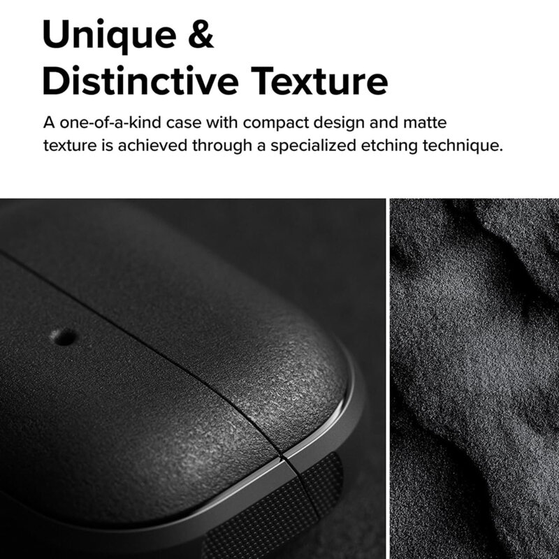 Husa Samsung Galaxy Buds 3 Ringke Onyx Magnetic, negru