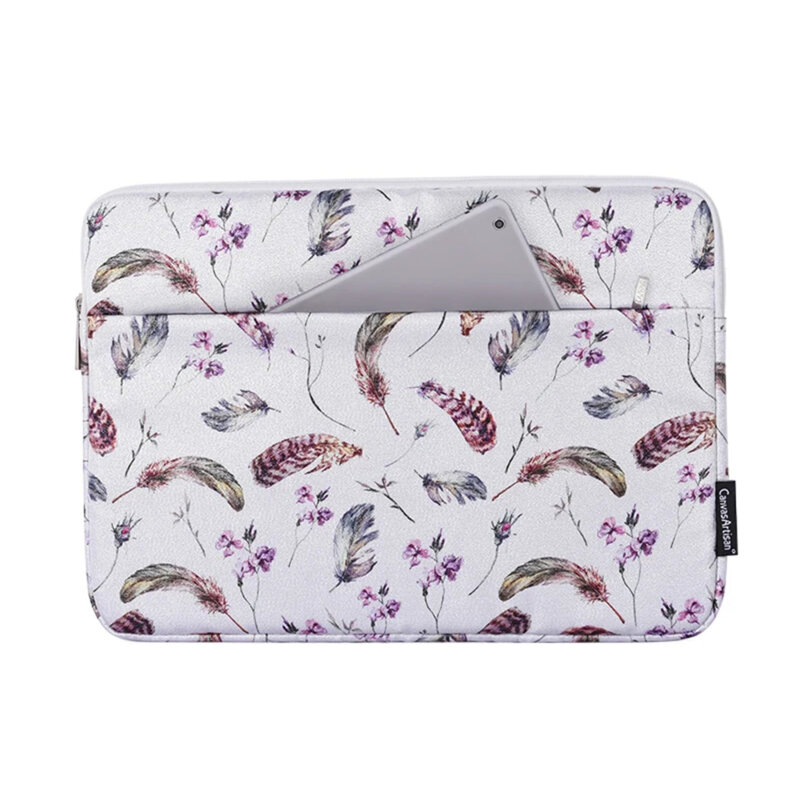 Geanta pentru laptop 15 - 16 inch CanvasArtisan, alb, H9-11