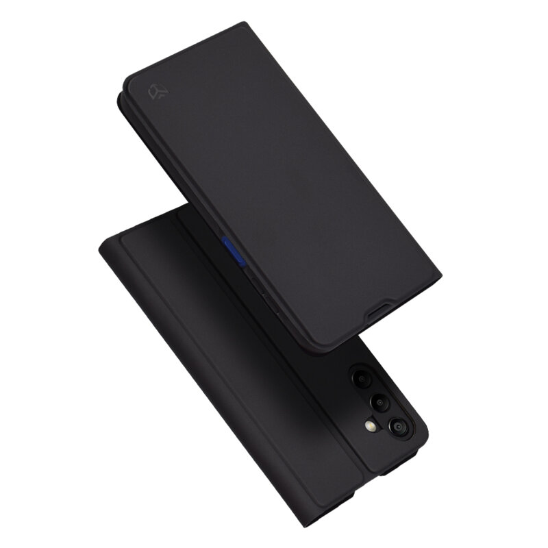 Husa Samsung Galaxy A15 4G Techsuit Magskin Book, negru