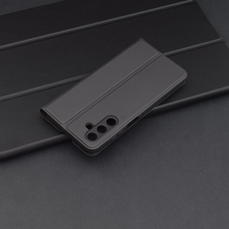 Husa Samsung Galaxy A15 4G Techsuit Magskin Book, negru