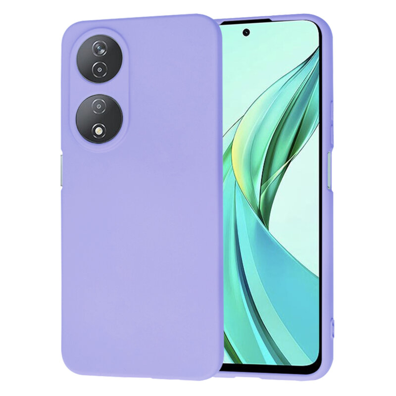 Husa silicon Honor 90 SMART Techsuit SoftFlex, violet