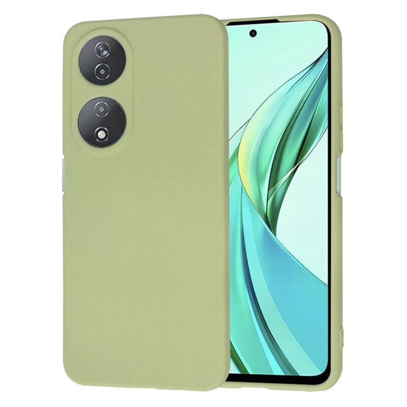 Husa silicon Honor 90 SMART Techsuit SoftFlex, verde