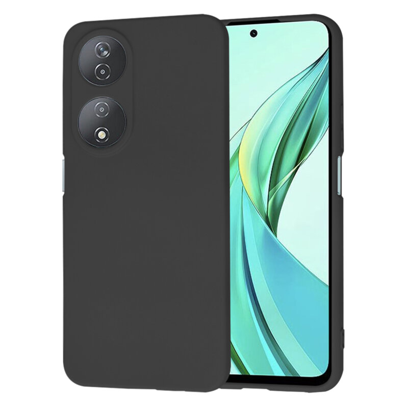 Husa silicon Honor 90 SMART Techsuit SoftFlex, negru