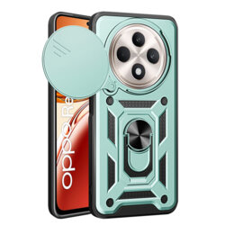 Husa Oppo Reno12 FS protectie camera Techsuit CamShield Series, verde