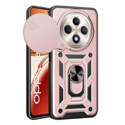 Husa Oppo Reno12 FS protectie camera Techsuit CamShield Series, roz