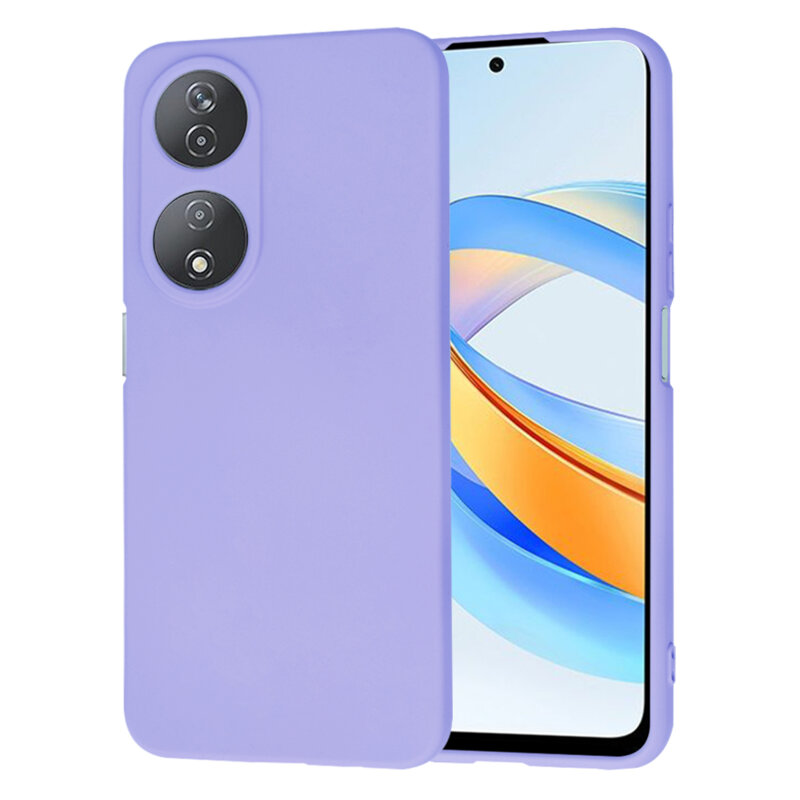 Husa silicon Honor X7b 5G Techsuit SoftFlex, violet