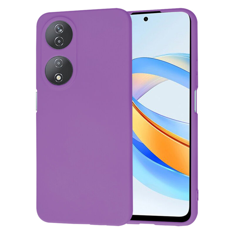 Husa silicon Honor X7b 5G Techsuit SoftFlex, mov