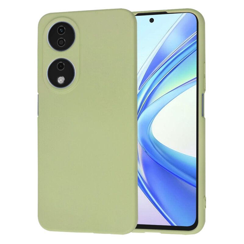 Husa silicon Honor X7b Techsuit SoftFlex, verde