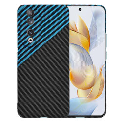 Husa Honor 90 Techsuit Carbonite FiberShell, bleu