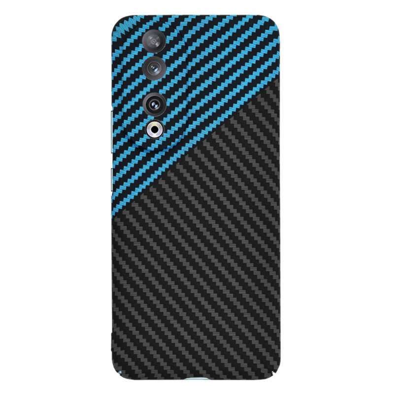 Husa Honor 90 Techsuit Carbonite FiberShell, bleu