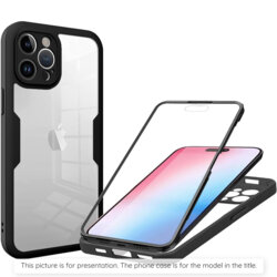 Husa 360° iPhone 7 Techsuit ColorVerse, negru