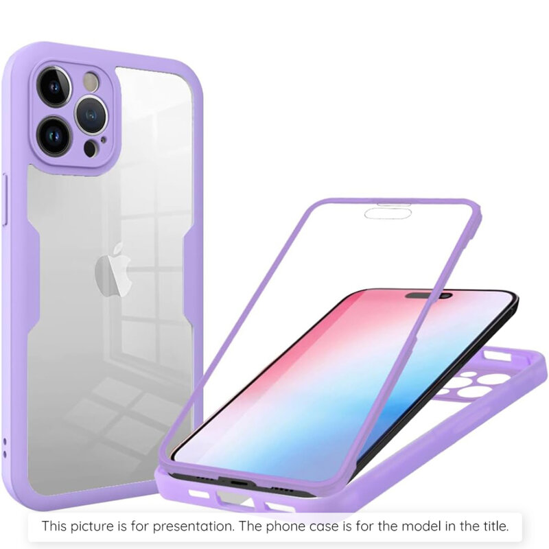 Husa 360° iPhone 7 Techsuit ColorVerse, mov