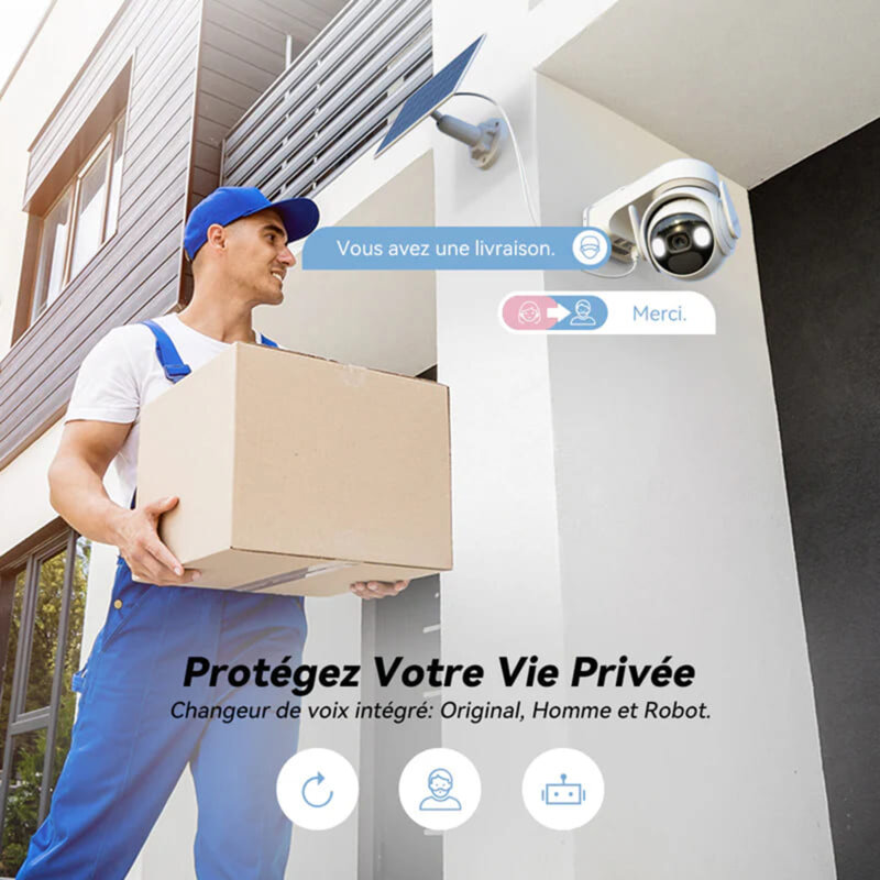 Camera supraveghere exterior cu baterie Imou, IPC-K9EP-3T0WE