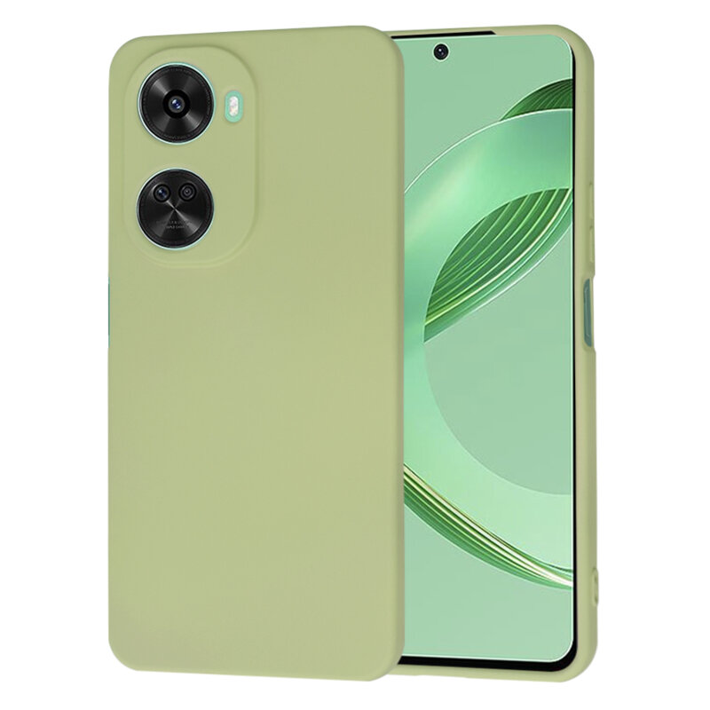 Husa silicon Huawei nova 11 SE Techsuit SoftFlex, verde