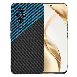 Husa Honor 200 Techsuit Carbonite FiberShell, bleu