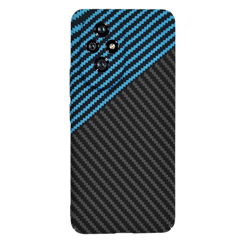 Husa Honor 200 Techsuit Carbonite FiberShell, bleu