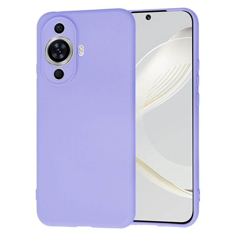 Husa silicon Huawei nova 11 Techsuit SoftFlex, violet