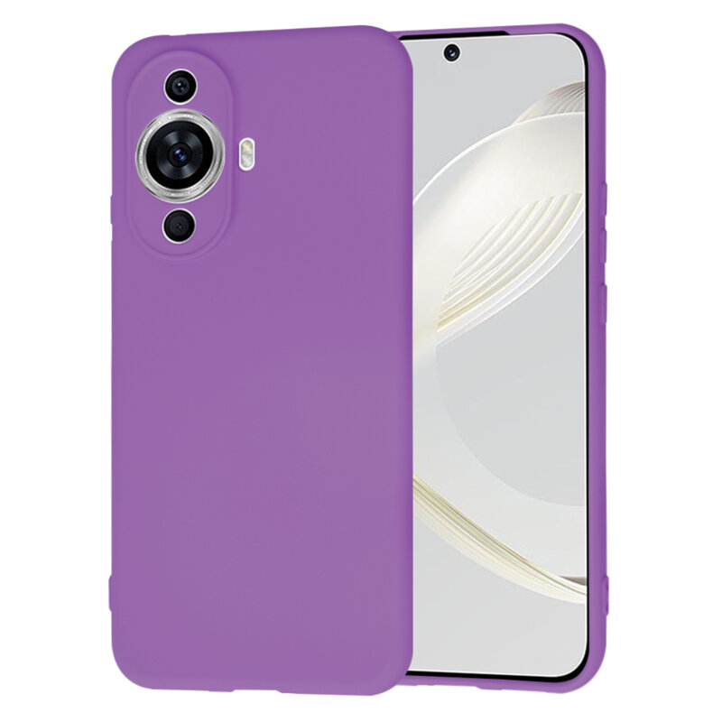 Husa silicon Huawei nova 11 Techsuit SoftFlex, mov