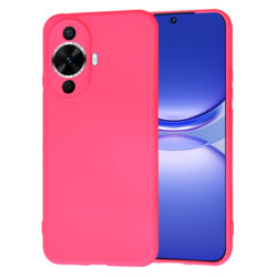 Husa silicon Huawei nova 12s Techsuit SoftFlex, fucsia