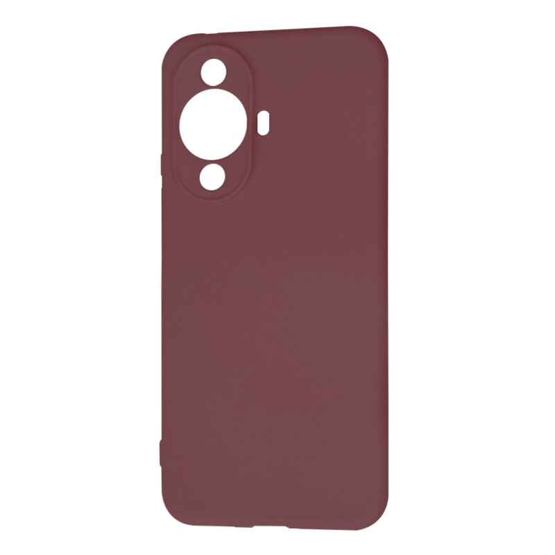 Husa silicon Huawei nova 12s Techsuit SoftFlex, bordo