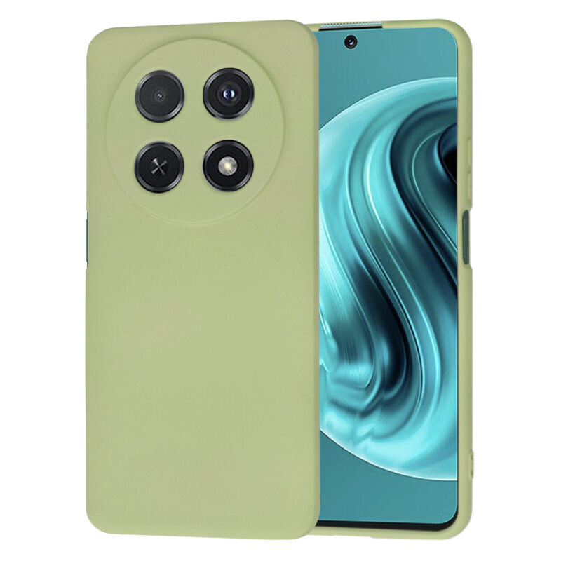 Husa silicon Huawei nova 12i Techsuit SoftFlex, verde