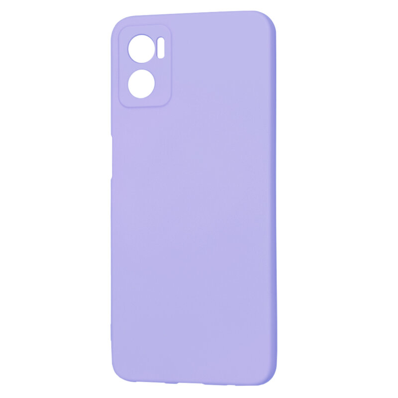 Husa silicon Motorola Moto E22 Techsuit SoftFlex, violet