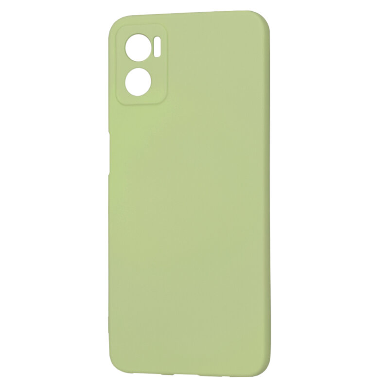 Husa silicon Motorola Moto E22 Techsuit SoftFlex, verde